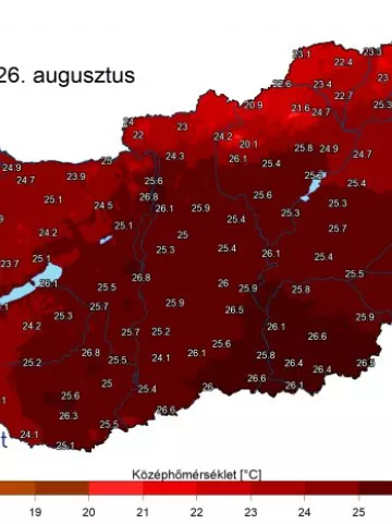 A hazánkban valaha mért legmelegebb hónap volt az idei augusztus
