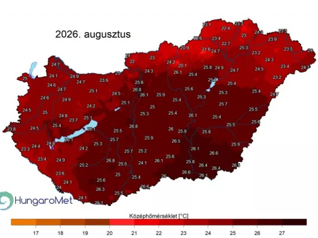A hazánkban valaha mért legmelegebb hónap volt az idei augusztus