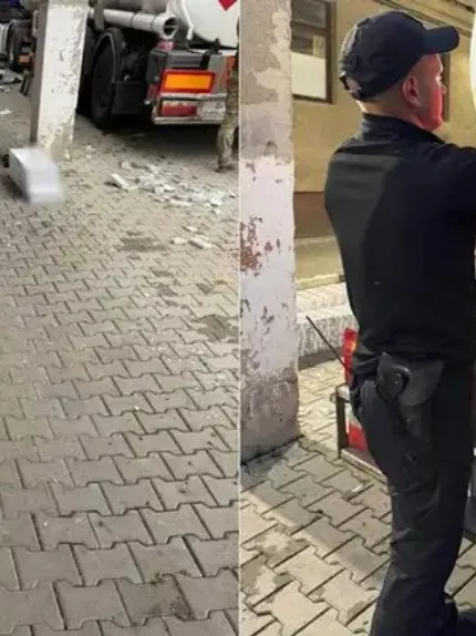 Csempészcigit rejtett a gáztartály