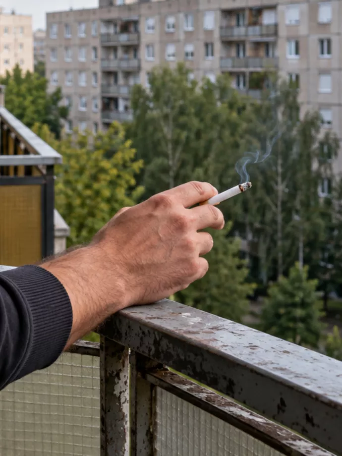 Betilthatják-e, hogy a saját erkélyeden dohányozz?