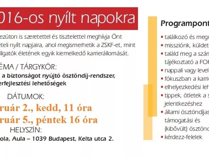 Új képzések, versenyképes diplomák